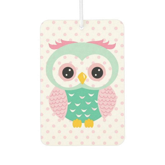 Cute Owl Luchtverfrisser (Voorkant)