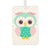 Cute Owl Luchtverfrisser (Achterkant)