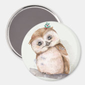 Cute Owl Magneet (Voorkant / Achterkant)