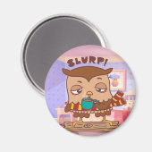 Cute Owl Magneet (Voorkant / Achterkant)