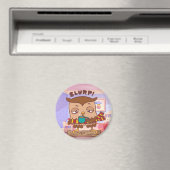 Cute Owl Magneet (Insitu (Vaatwasser))