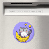 Cute Owl Magneet (Insitu (Vaatwasser))