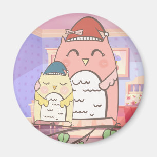 Cute Owl Magneet