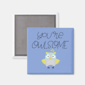 Cute Owl Magnet (Voorkant / Achterkant)