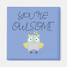 Cute Owl Magnet