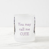 Cute Owl Matglas Koffiemok (Center)