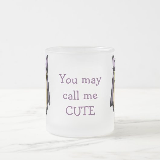 Cute Owl Matglas Koffiemok (Center)