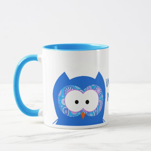 Cute Owl Mok (Links)