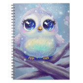 Cute Owl Notebook Notitieboek (Voorkant)