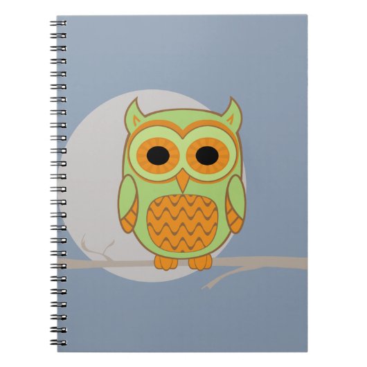 Cute Owl Notitieboek (Voorkant)