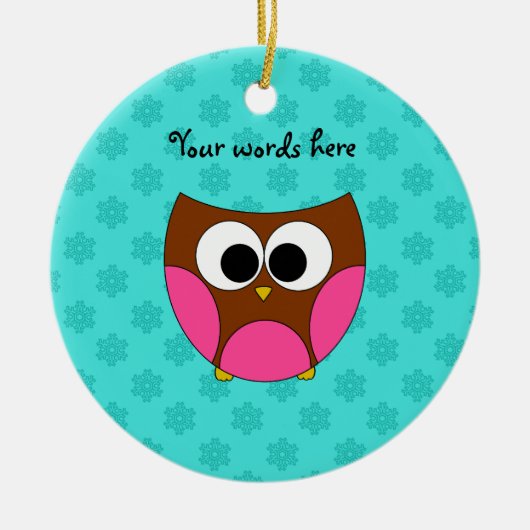 Cute owl ornament (Voorkant)