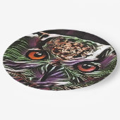 CUTE OWL PAPIEREN BORDJE (Gekanteld)