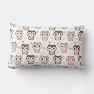 Cute Owl Pattern Kussen