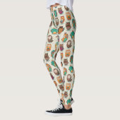Cute Owl Pattern Leggings (Links)