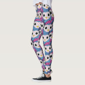 Cute Owl Pattern Leggings (Links)