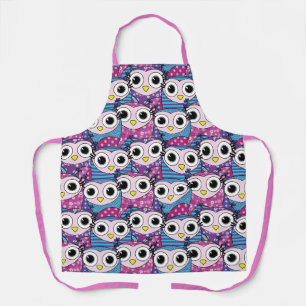 Cute Owl Pattern Schort