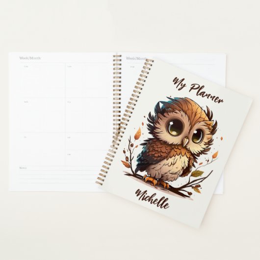 Cute Owl Planner (Display)