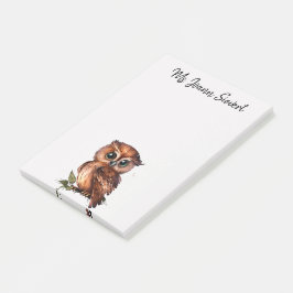 Cute Owl Post-it® Notes