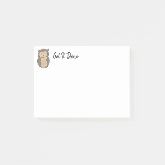 Cute Owl Post it Notes for Teachers-Students-Staff (Voorkant)