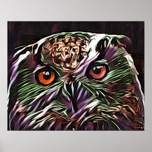 CUTE OWL POSTER