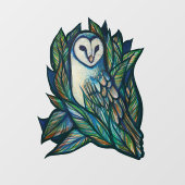 Cute Owl Raamsticker (Vel)