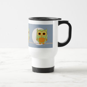Cute Owl Reisbeker