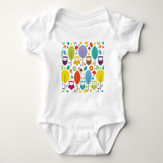Cute Owl Romper (Voorkant)