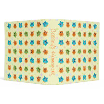 Cute Owl School 2"-multomap personaliseren