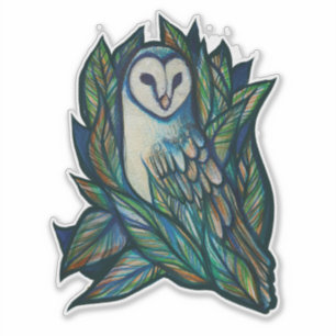 Cute Owl Sticker