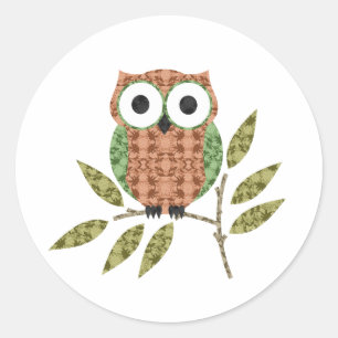 Cute Owl Stickers