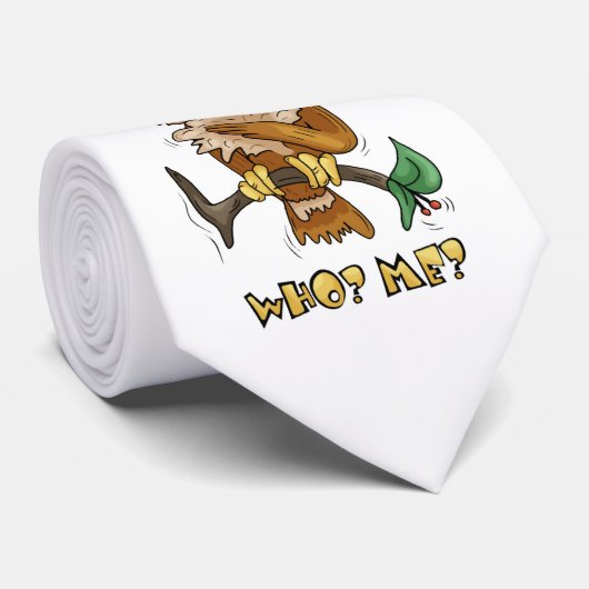 Cute Owl Stropdas (Opgerold)