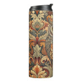 Cute Owl Style William Morris Thermosbeker (Gedraaid links)