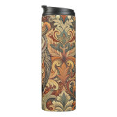 Cute Owl Style William Morris Thermosbeker (Geroteerd rechts)