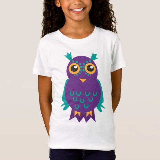 Cute Owl T-shirt (Voorkant)