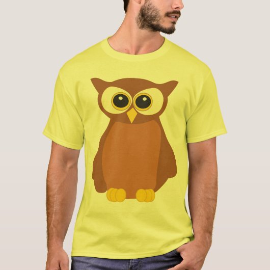 Cute Owl T-shirt (Voorkant)