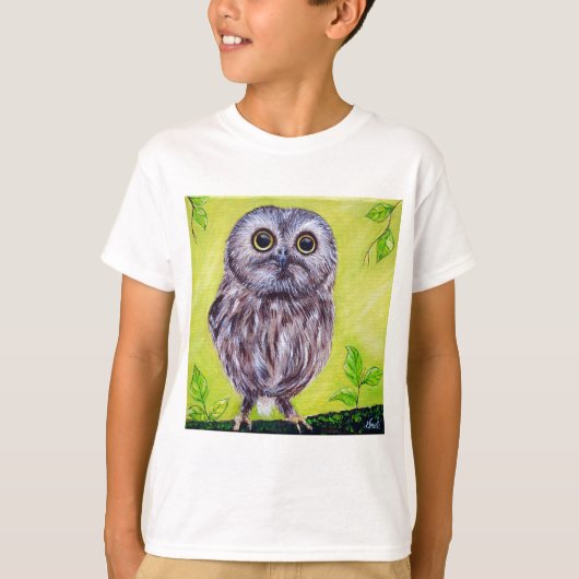 Cute Owl T-shirt (Voorkant)