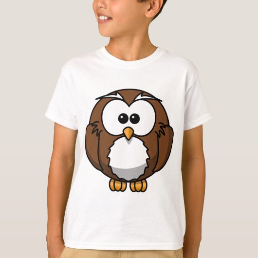 Cute Owl T-shirt (Voorkant)