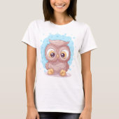 Cute Owl T-Shirt (Voorkant)