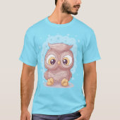 Cute Owl T-Shirt (Voorkant)