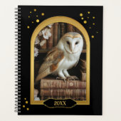 Cute Owl Teacher Class Year Planner (Voorkant)