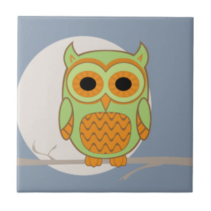 Cute Owl Tegeltje