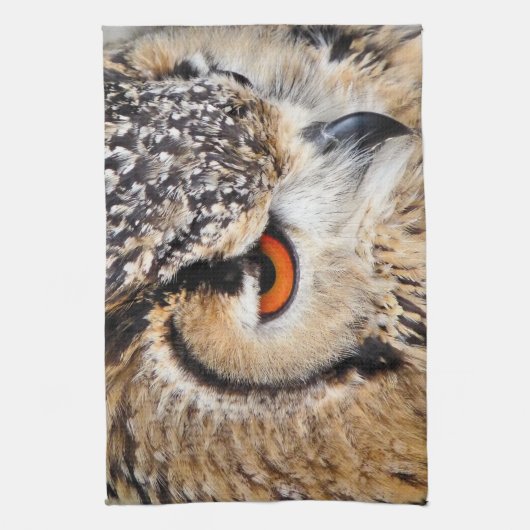 CUTE OWL THEEDOEK (Verticaal)