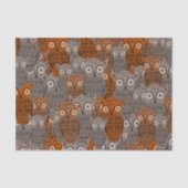 Cute Owl Tissue Paper Tissuepapier (Voorkant)