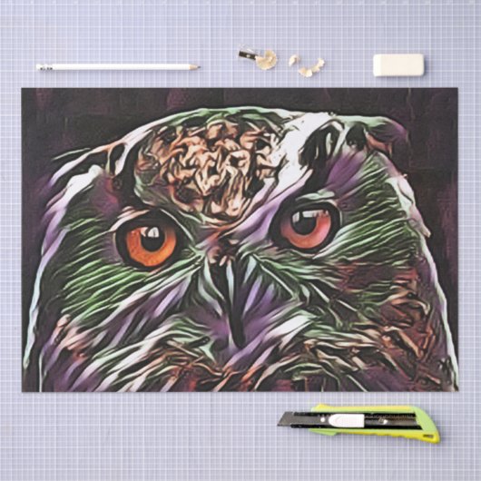 CUTE OWL TISSUEPAPIER (Craft)