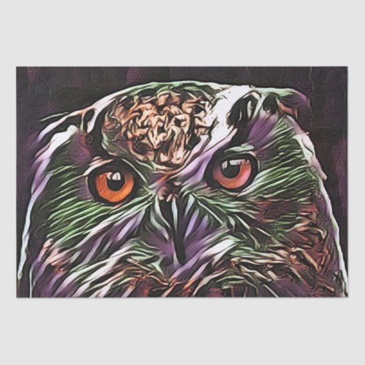 CUTE OWL TISSUEPAPIER (Voorkant)