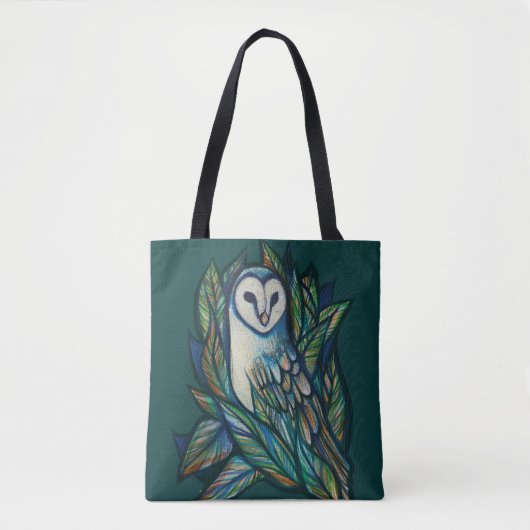 Cute Owl Tote Bag (Voorkant)