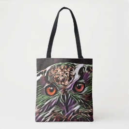 CUTE OWL TOTE BAG