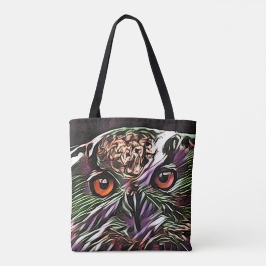 CUTE OWL TOTE BAG (Achterkant)