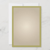 Cute Owl Wedding Invitations Kaart (Achterkant)