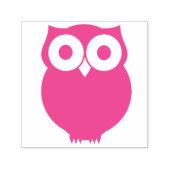 Cute Owl Zelfinktende Stempel (Design)